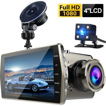 Автомобильный Видеорегистратор Full HD 1080P Dash Cam Камера Автомобиля Привод Видеомагнитофон Ночного Видения Auto Black Box Dashcam Автомобильные Аксессуары Регистратор