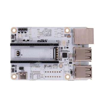 Плата USB-концентратора для Milk V Модуль расширения для Milk V плата Linux с разъемом RJ45 Ethernet USB-концентратор адаптер