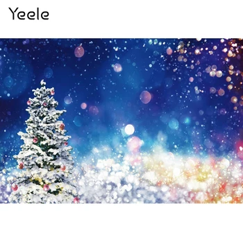 Yeele, Рождественская елка, Боке, Новогодняя фотосессия, Фоны для фотосъемки, Фотографические украшения, фоны для фотостудии