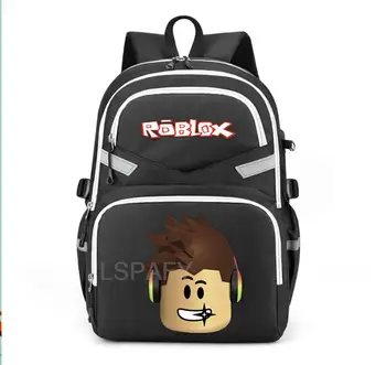 Горячая игра ROBLOX Mochila Унисекс, школьная сумка для студентов, рюкзак, Мультяшная сумка для книг, рюкзак для ноутбука, уличная сумка для детских подарков