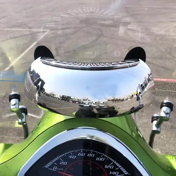 Зеркало заднего вида мотоцикла Espejo retrovisor gran angular para motocicleta, parabrisas de 180 grados для мотоцикла Aprilia