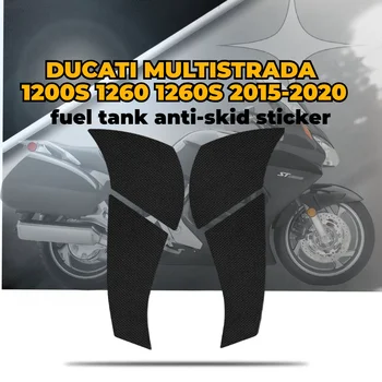 Для DUCATI MULTISTRADA 1200 S 1260 1260 S 2015-2020 Противоскользящий Топливный Бак Боковая Ручка Для Колена Наклейка Защитная Накладка Мотоциклетные Наклейки