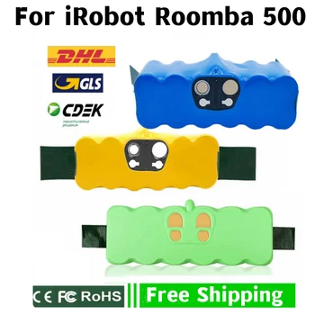 Аккумулятор для iRobot Roomba 14,4 В 6,4/5,0 Ач Аккумулятор Для Пылесоса iRobot Roomba 500 600 700 800 900 серии 620 650 770 580